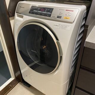 クリーニング済 良好パナソニックドラム式洗濯機