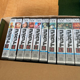 VHS  コンバット　1,2 以外全てあり。