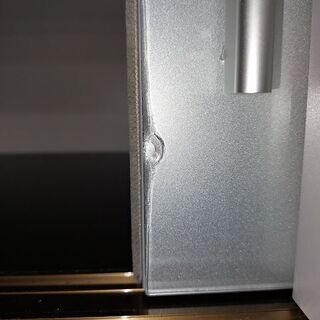 【愛品倶楽部柏店】　松田家具　Nクラッチレンジ　２枚スライド扉キッチンボード　ダークブラウン　食器棚　【問い合わせ番号　１５１-００７１８３　００２】