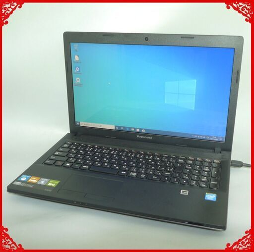 即使用可 美品 ノートパソコン 15.6型ワイド Lenovo レノボ G500
