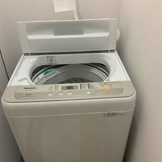 [無料]パナソニック　2019年製　洗濯機　NA-F50B12　...