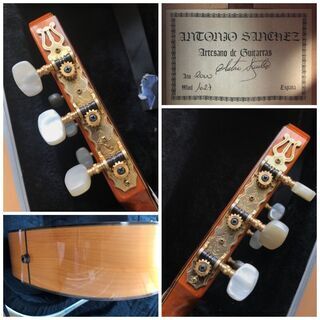 【超美品】 フラメンコギター Antonio Sanchez 1027 総単板　スペイン製