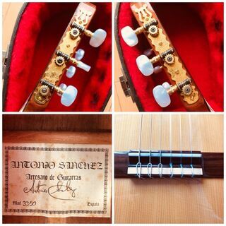 名器・美品】Antonio Sanchez 3350 ハードケース付き クラシックギター