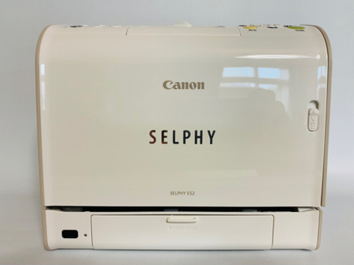canon フォトプリンタ　SELPHY ES2　ホワイト