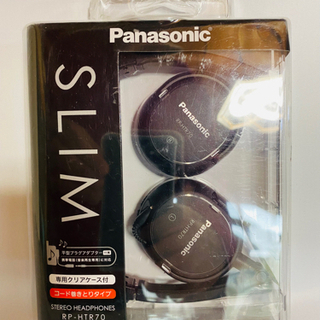新品　Panasonic パナソニック　ヘッドフォン　ブラック