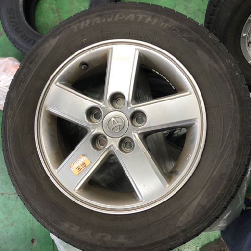 値段交渉大歓迎❗️TOYOタイヤ　トヨタ純正15インチホイール付き4本セット❗️