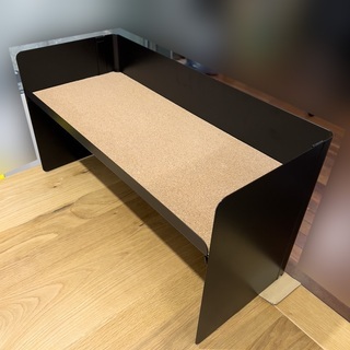 【ネット決済・配送可】IKEA製 / デスクの棚（天板厚み 2c...