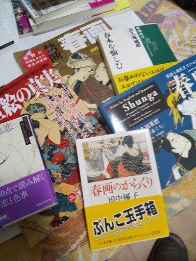 『＜春画＞を愉しむ書籍6点』