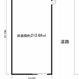 スーパー跡地♫中々お目にかかれない希少♫近隣住宅街で角地♫ - レンタルオフィス