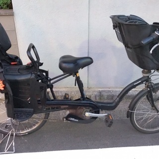 電動自転車　ギュットミニ前後子乗せ付き