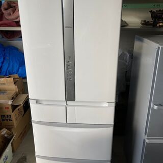 日立 HITACHI 冷凍冷蔵庫 6ドア 475L フレンチドア(観音開き) 自動製氷