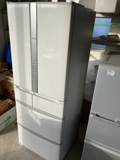 日立 HITACHI 冷凍冷蔵庫 6ドア 475L フレンチドア(観音開き) 自動製氷