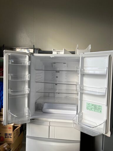 日立  冷凍冷蔵庫  フレンチドア観音開き 自動製氷