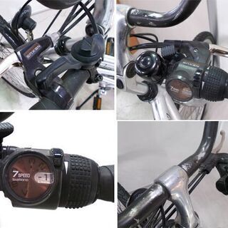 メルセデスベンツ 自転車 26インチ サイズ46 7速 ベルトドライブ アルミ クロスバイク シマノ ネクサス 札幌市東区 新道東店