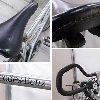 メルセデスベンツ 自転車 26インチ サイズ46 7速 ベルトドライブ アルミ クロスバイク シマノ ネクサス 札幌市東区 新道東店