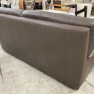 便利なスツールが付属！【愛品館 江戸川店】２Pワイド本革ソファ+スツール　ソファ　「お問い合わせ番号：156-009105-007」