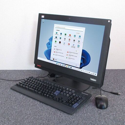 ジモティー価格 Windows11 第6世代  無線LAN カメラ内蔵 ★ Lenovo ThinkCentre M700z Core i3-6100T(3.2G) 20型HD+(1600×900)