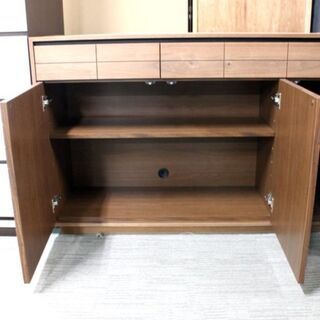 CUDDLE（カドル）リビングボード LIVING HOUSE 収納家具 中古家具 店頭引取歓迎 R4061)