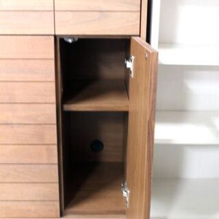 CUDDLE（カドル）リビングボード LIVING HOUSE 収納家具 中古家具 店頭引取歓迎 R4061)