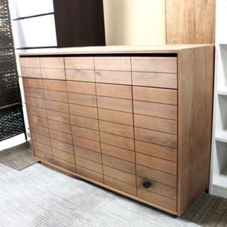 CUDDLE（カドル）リビングボード LIVING HOUSE 収納家具 中古家具 店頭引取歓迎 R4061)