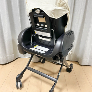 美品 コンビ フェアレット AT ラグジュア 電動ハイローチェア オート