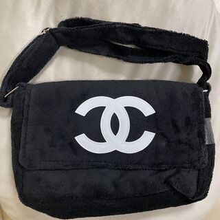 新品未使用 CHANEL シャネル パイル生地 ノベルティ ショルダーバッグ  