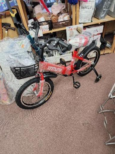 新品未使用　キッズ　折りたたみ自転車