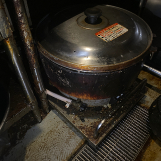 ガス炊飯器　3升炊き　業務用