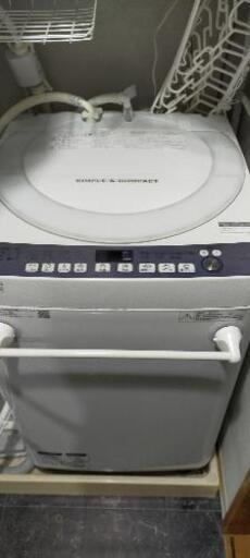 全自動洗濯機　SHARP/シャープ　7kg 2018年製　ES-T710