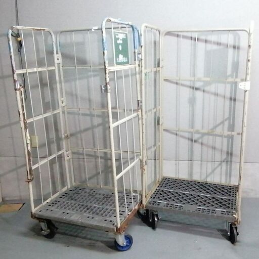 ガゴ台車2台　高さ170m 幅85cm 奥行65/60cm