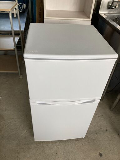 株式会社山善 YFRB-90 2019年製 2ドア冷凍冷蔵庫　90L