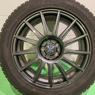 スタッドレスタイヤ225/55R18 weds VELVA SPORTホイール　レガシィなど