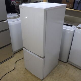 2ドア冷蔵庫 153L 2018年製 東芝 TOSHIBA GR-M15BS-W(シェルホワイト 