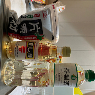 【ネット決済】片栗粉、すし酢、料理酒