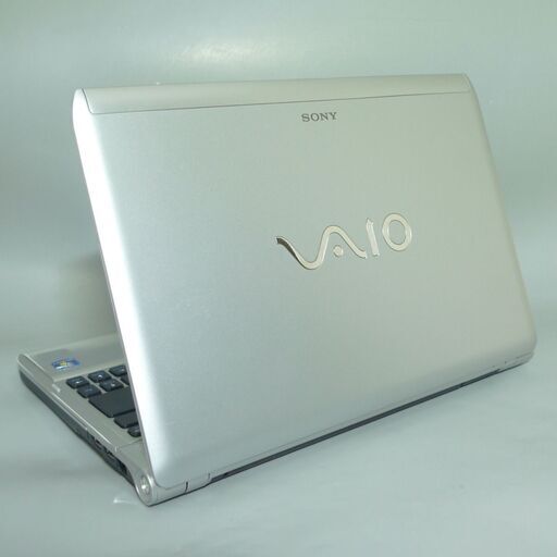 シルバー ノートパソコン 中古良品 13型 SONY VAIO VPCS12AVJ Core i3 4GB 640GB DVDRW 無線 Bluetooth webカメラ Windows10 Office