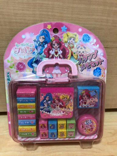 日頃の感謝を込めて第7弾 プリキュア スタンプメモセット チーたん 旭川四条のおもちゃの中古あげます 譲ります ジモティーで不用品の処分