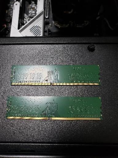 【DDR4メモリ16G】ADATA DDR4-2666MHz 8GBx２枚