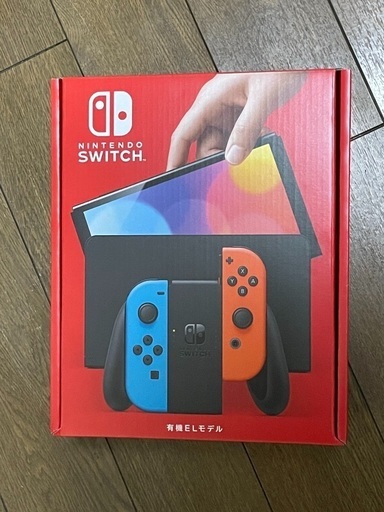 【愛知県内 近郊の方 引取り限定】新品未開封 10月8日発売 新型 Nintendo Switch 有機EL ネオンブルー・ネオンレッド