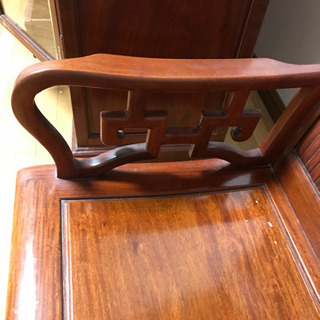 花梨　長椅子　家具