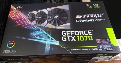 【本日最終掲載日】ASUS ROG GTX1070 O8G GAMING ビデオカード グラフィックボード
