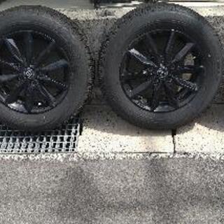 B-6 タイヤ 中古 高年式 バリ山 DUNLOP WINTER MAXX LV01 STUDLESS 145 