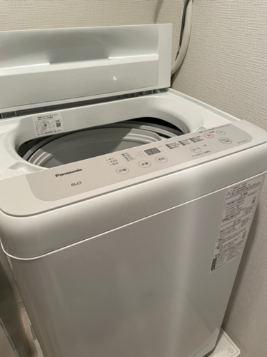 【値下げ】【美品】Panasonic 洗濯機5kg
