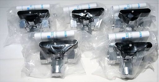 ☆光陽産業 GB73PZ 検査孔付ネジボールガス栓 1/2 LPガス用◆5個セット・市販の迅速継手(ソケット)が利用できる