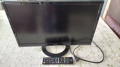 テレビ Sharp Aquos 22v, HDMI USB外付けHDDへの裏番組録画対応(