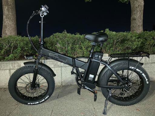 電動自転車　２０インチ　７５０W バッテリー2個