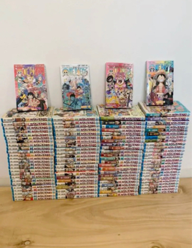 ONE PIECE ワンピース　1〜100巻抜けなし+101〜103