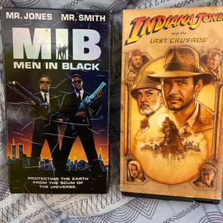 ビデオ英語版 MIB Indiana Jones