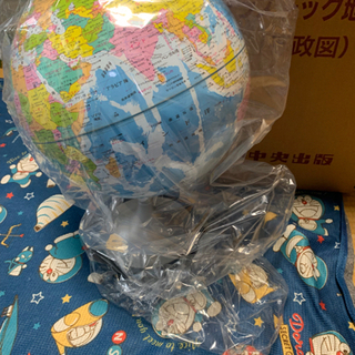 【ネット決済】プラスチック 地球儀