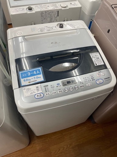 TOSHIBA 6.0kg全自動洗濯機　2011年製　AWー60SDF