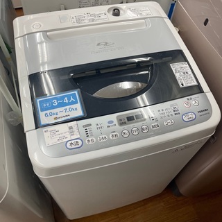 TOSHIBA 6.0kg全自動洗濯機　2011年製　AWー60SDF